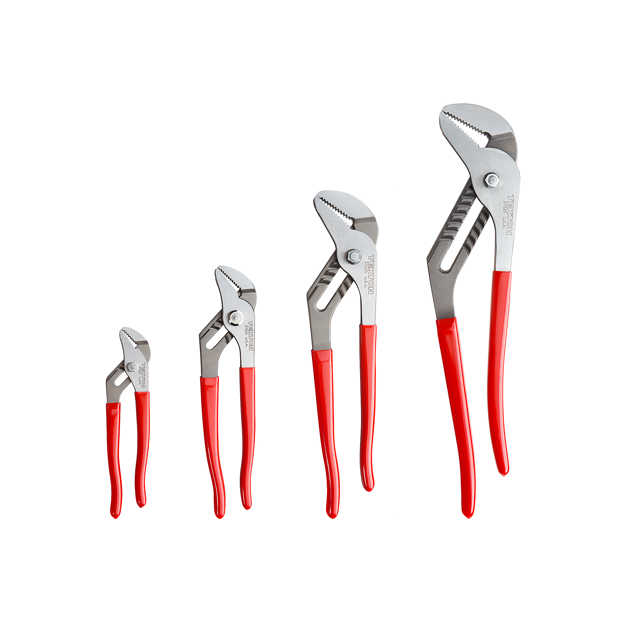TEKTON Groove Joint Pliers Set, 4-Piece (7, 10, 13, 16 in.) | 90395